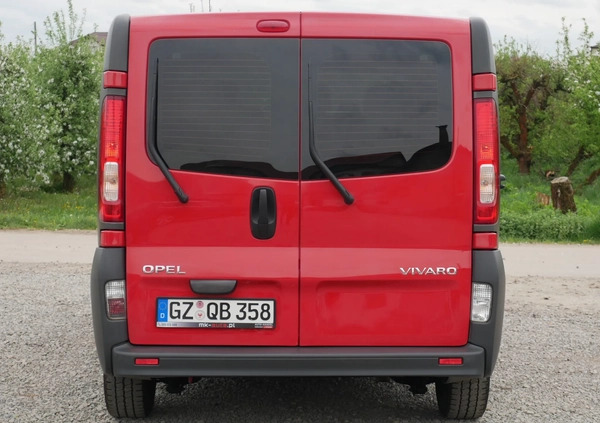 Opel Vivaro cena 59900 przebieg: 237242, rok produkcji 2014 z Kępice małe 781